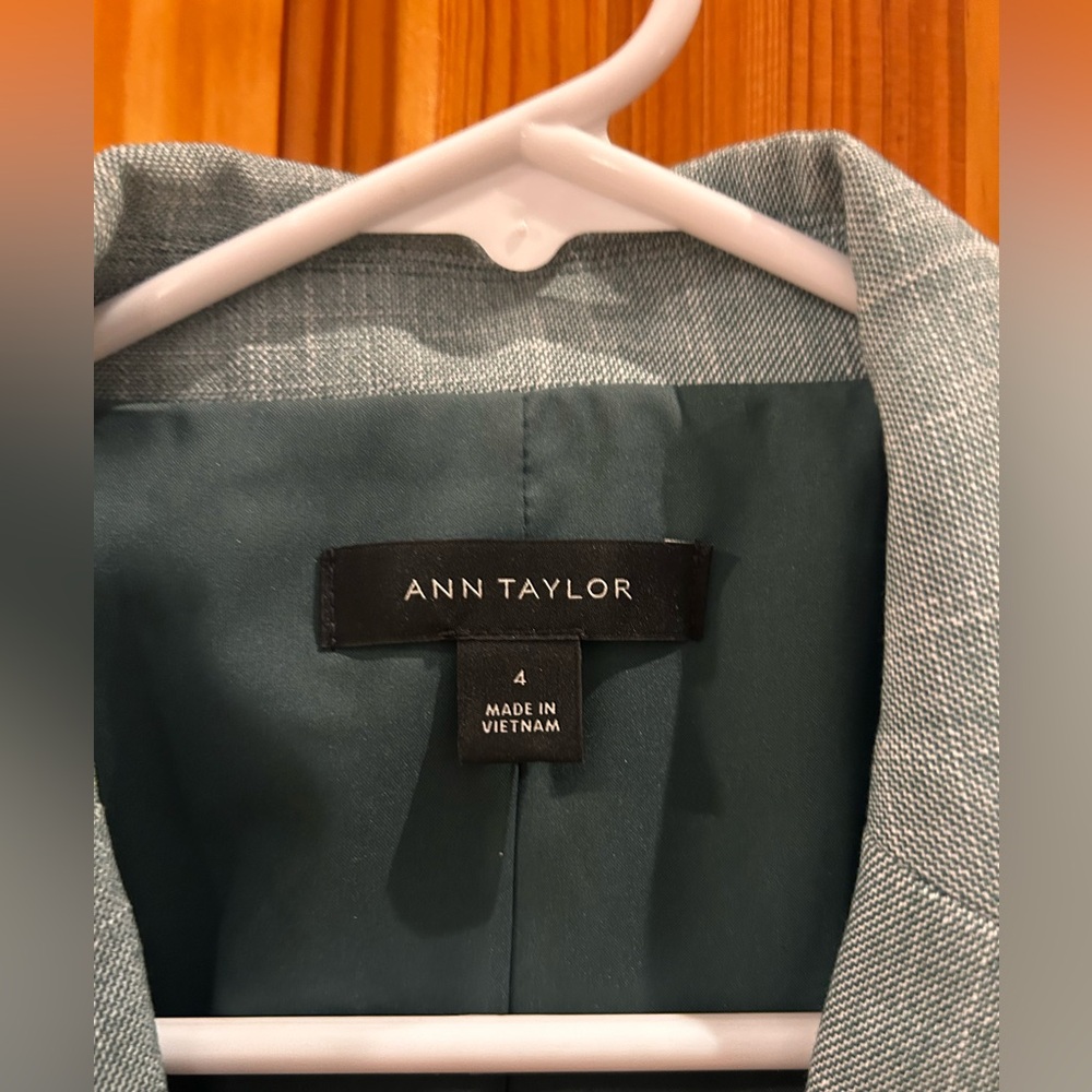 Ann Taylor Green Suit - Picture 2 of 9